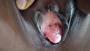 India t&iacute;a caliente, masterbating