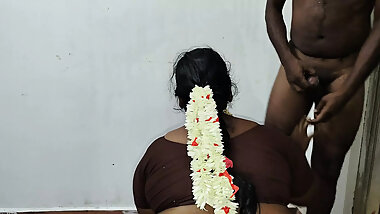 Indian Tamil Hot House Wife Fucking in Husband Friend Cheating in Home