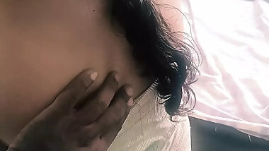 beautiful House wife enjoying romance in bed