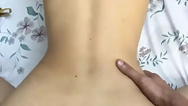 18 Year Old Indian Girl Comes to My House to Practice Stretching Exercises