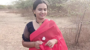 Desi Indian Marathi Kavita Vahini Fuck with Boyfriend in Jungle