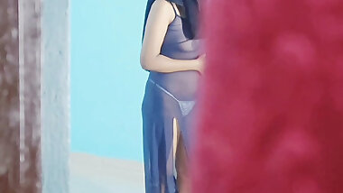 Room service boy fucking her