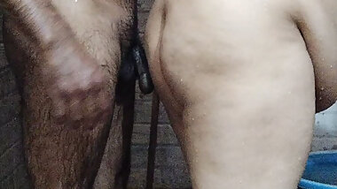Fun with boyfriend in the shower