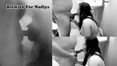 Blowjobs for Nadiya and Thick dick