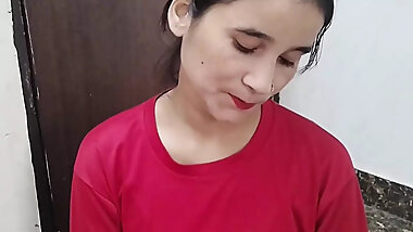 Cute step sister ko ghar me band kar ke jabar dasti choda