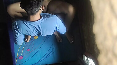 Desi Village girl masterbating by stepbrother and fuck