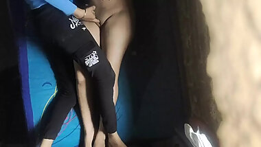 Desi Village girl masterbating by stepbrother