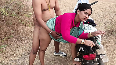 Desi indian Marathi kavita Maid fucking in jungle