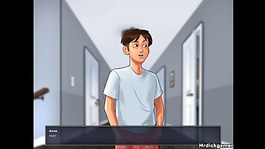 Summertime saga I fucked my girlfriend's stepmom as my girlfriend loves me when I fuck her stepmom