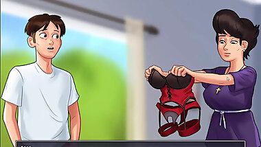 big bhabi make seen with young dever