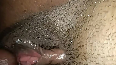 I put my finger in her pussy and squirted it out. I had a great time.