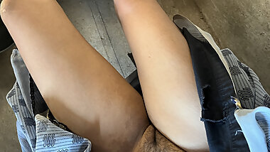 Village aunty's fat ass