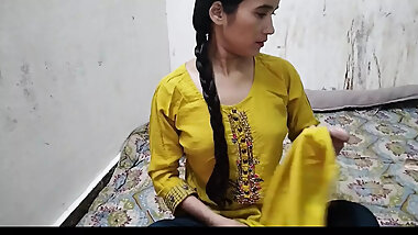Bhabhi ko chod ke bur faad diya