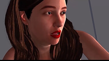 Stepmother fucked by stepson after stepdad leave Animated porn