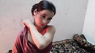 Chachi ka saya utha kar jabar dasti pela