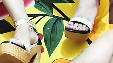Indian wife heels sex