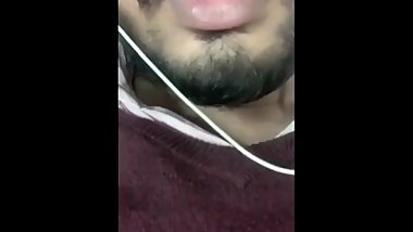 Rahul rajpoot showing his dick on cam