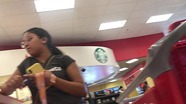 Candid Indian Teen Ass in Target
