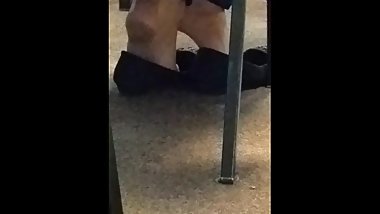 mature Indian shoeplay 2