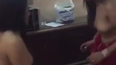 Indian Air hostess naked dance