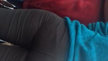 Indian Beauti  IN Black Tight Jeans Ass, Butt