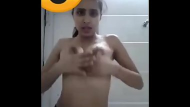 Hot Indian girl with sexy boobs