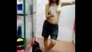 cute Asian cam girl masturbates thrice a day