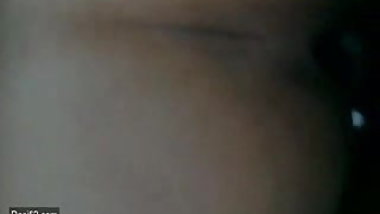 Desi newly married young girl sucking husband cock