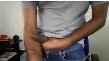 Desi guy with thick one