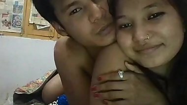 Young Indian teen in the room.