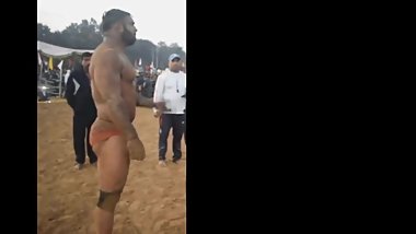 Indian Wrestler's hot ass