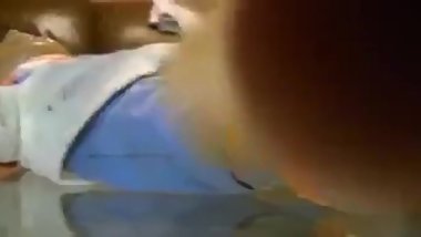 Goddess Ria spit toothpaste all over danny