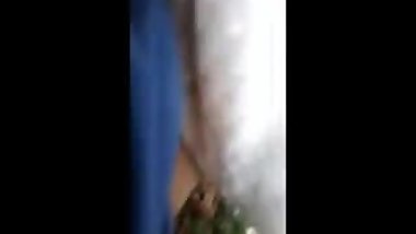 Couple enjoying sex in forest